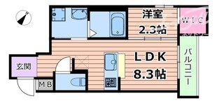 リアコート上新庄の物件間取画像